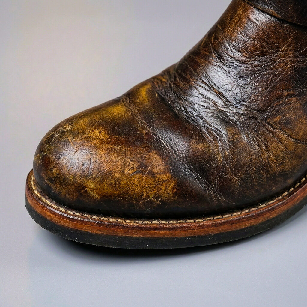 Men's Mid-Calf Boots with Buckle Straps and Lug Sole