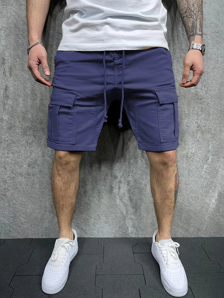 Men’s Shorts with Drawstring and Side Pockets