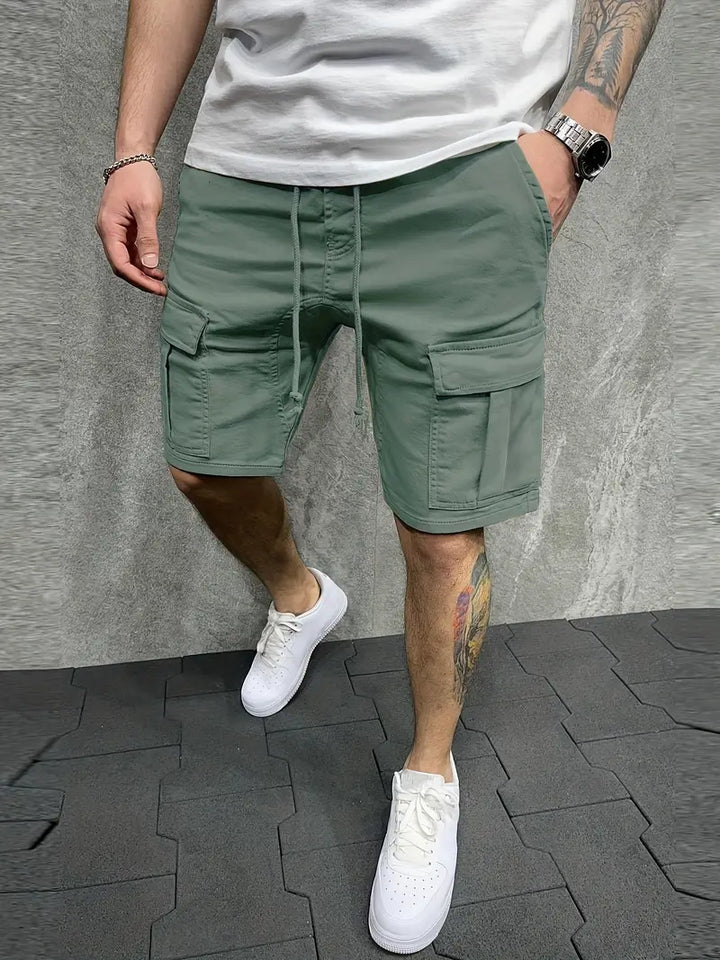 Men’s Shorts with Drawstring and Side Pockets