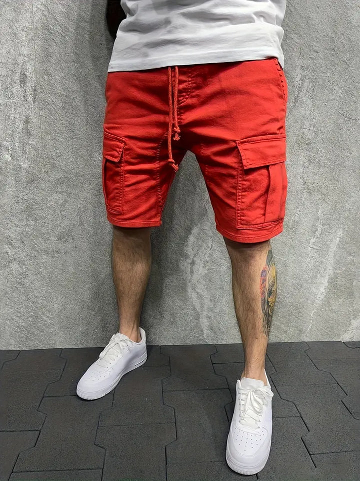Men’s Shorts with Drawstring and Side Pockets