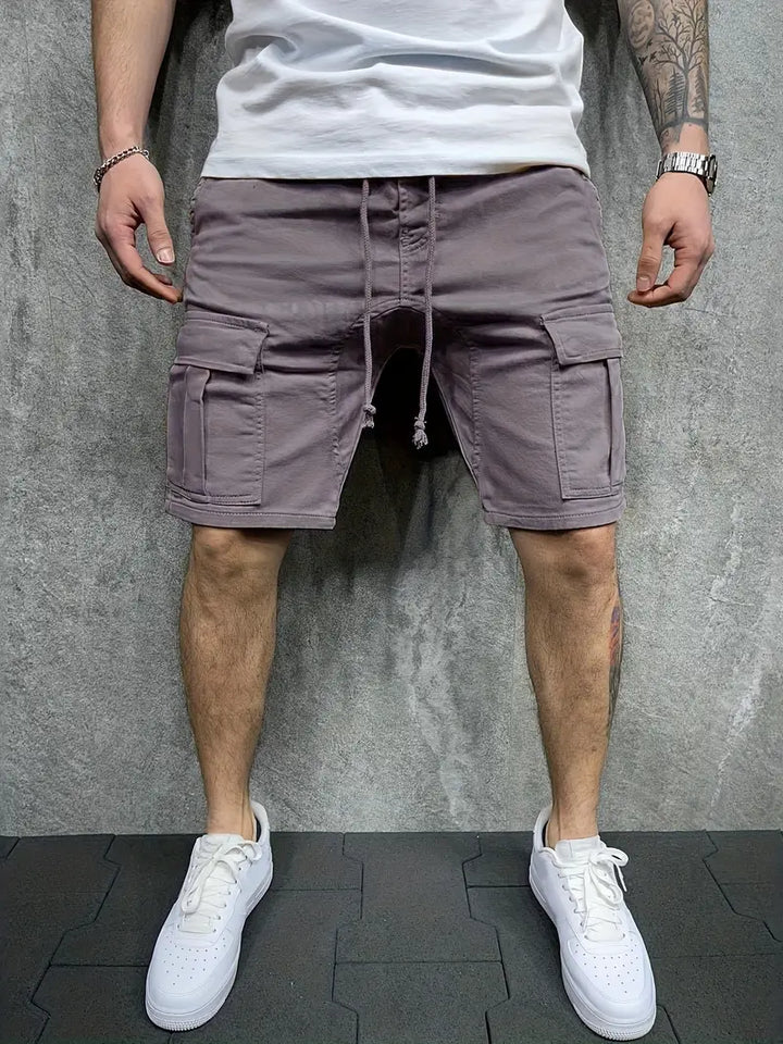 Men’s Shorts with Drawstring and Side Pockets