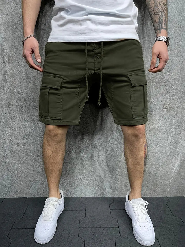 Men’s Shorts with Drawstring and Side Pockets