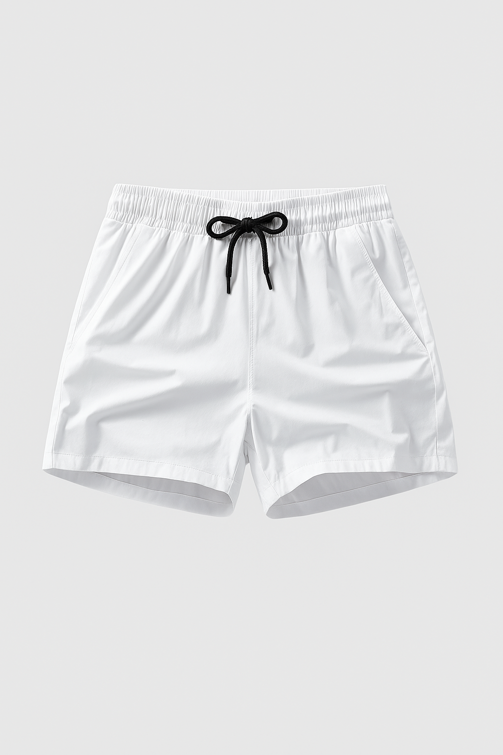 Men's Shorts with Drawstring Waist and Side Pockets