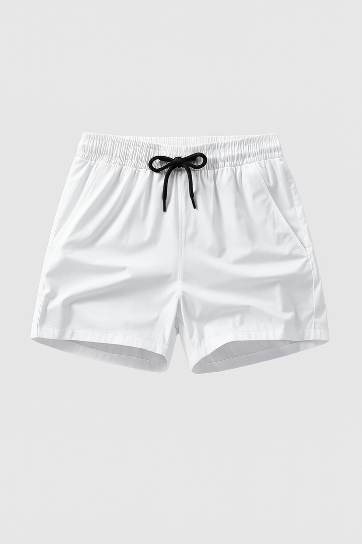 Men's Shorts with Drawstring Waist and Side Pockets