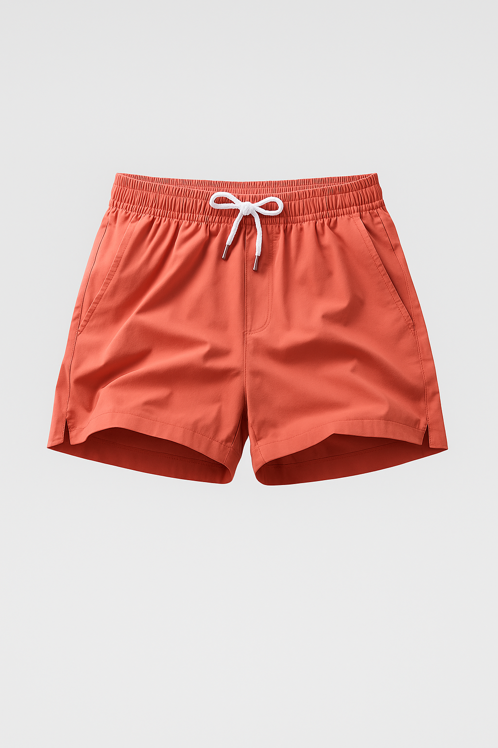Men's Shorts with Drawstring Waist and Side Pockets