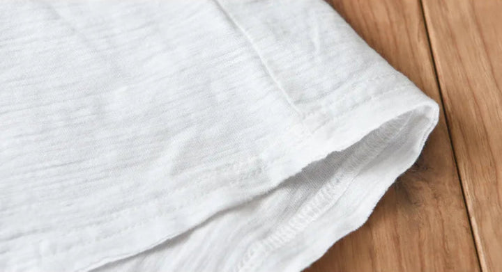 Men’s T-Shirt with V-Neck and Short Sleeves