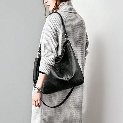 Women’s Adjustable Strap Shoulder Bag with Zipper and Tassels