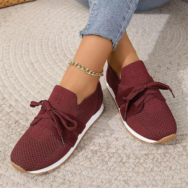 Women's Slip-On Shoes with a Closed Heel and a Back Loop