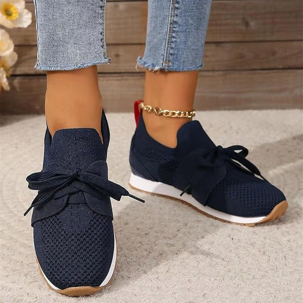 Women's Slip-On Shoes with a Closed Heel and a Back Loop