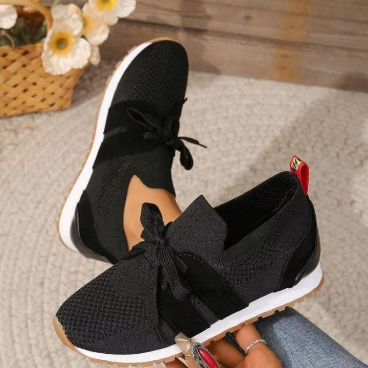 Women's Slip-On Shoes with a Closed Heel and a Back Loop
