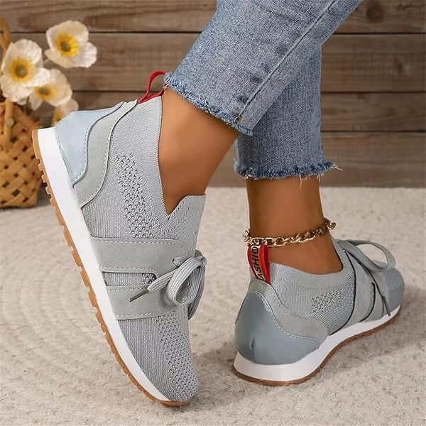 Women's Slip-On Shoes with a Closed Heel and a Back Loop