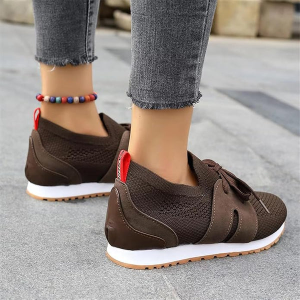 Women's Slip-On Shoes with a Closed Heel and a Back Loop