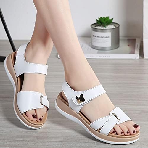 Women’s Thick Toe Adjustable Strap Sandals with Open Sole and Side Fastenings